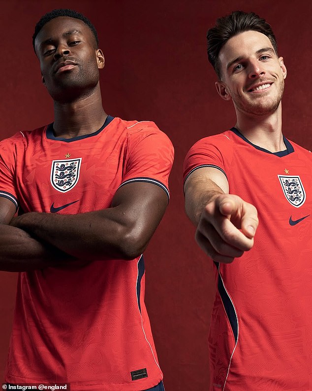 England 2026 World Cup jersey