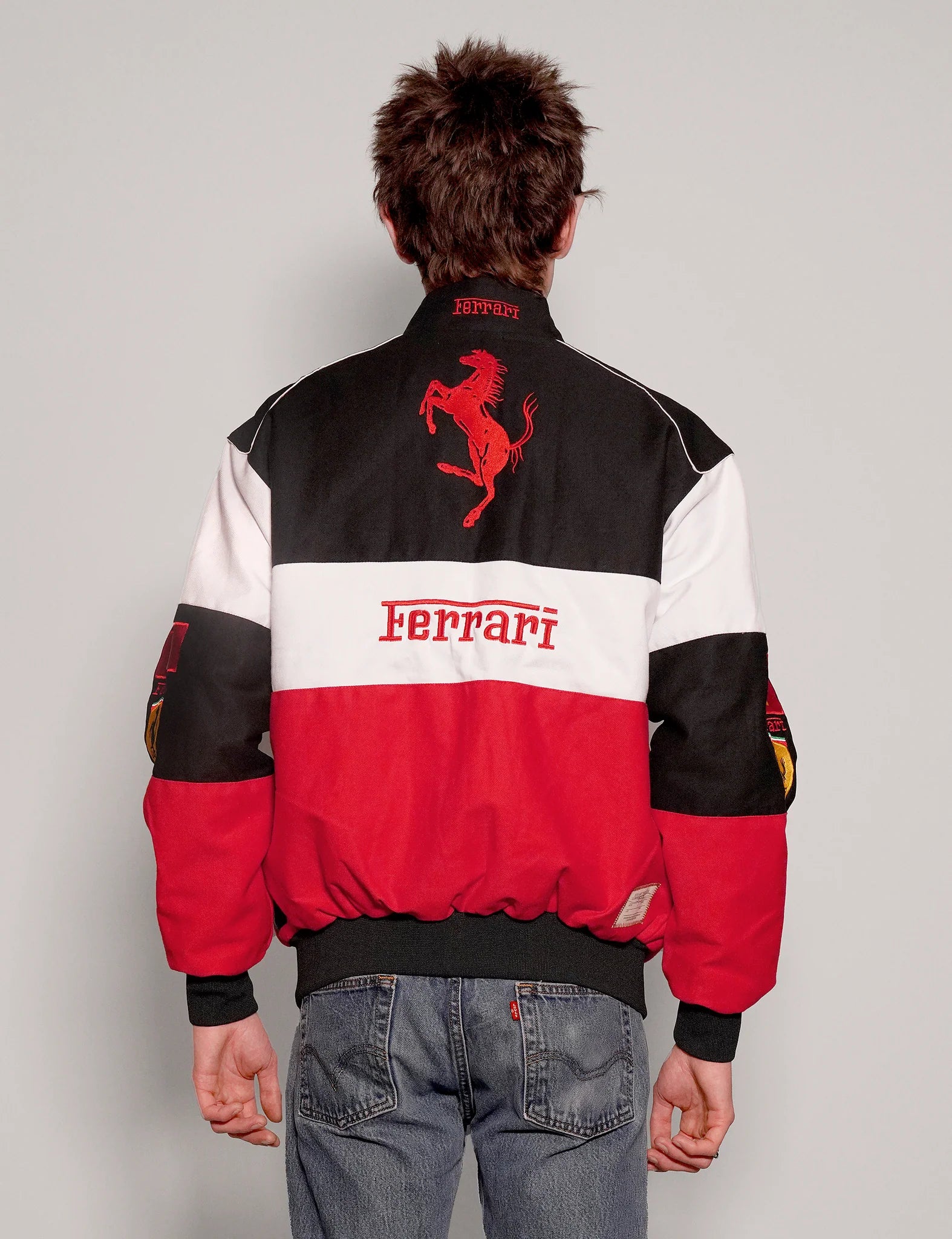 vintage ferrari jacket f1
vintage ferrari windbreaker