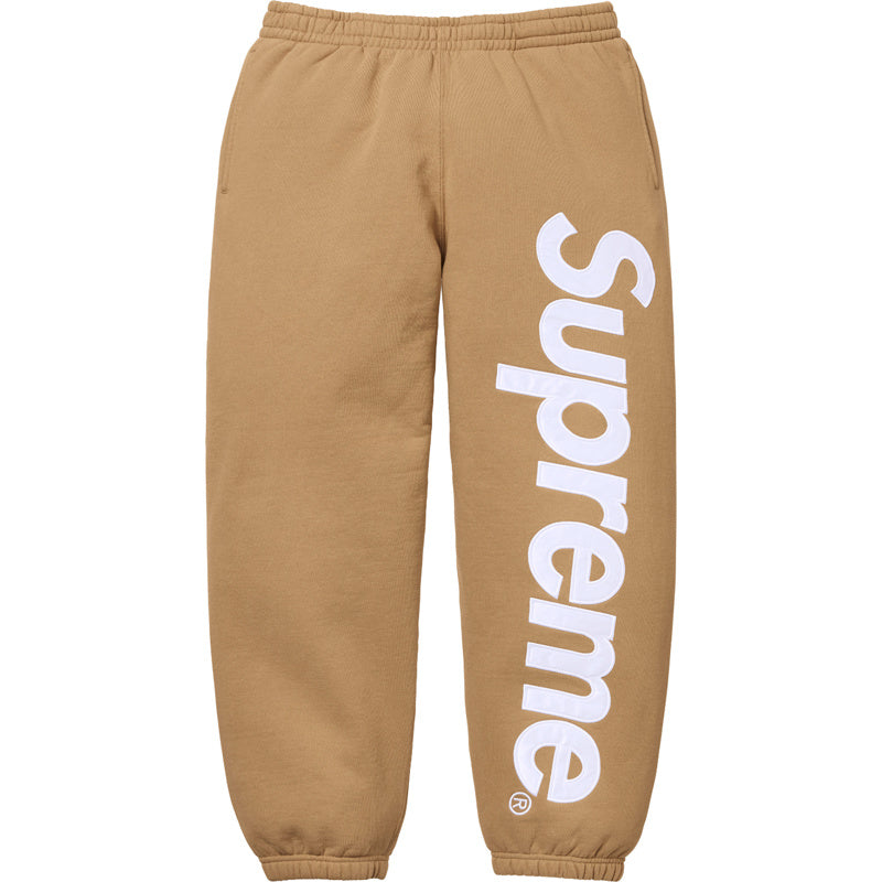 Satin Appliqué Sweatpant Supreme 'Violet'