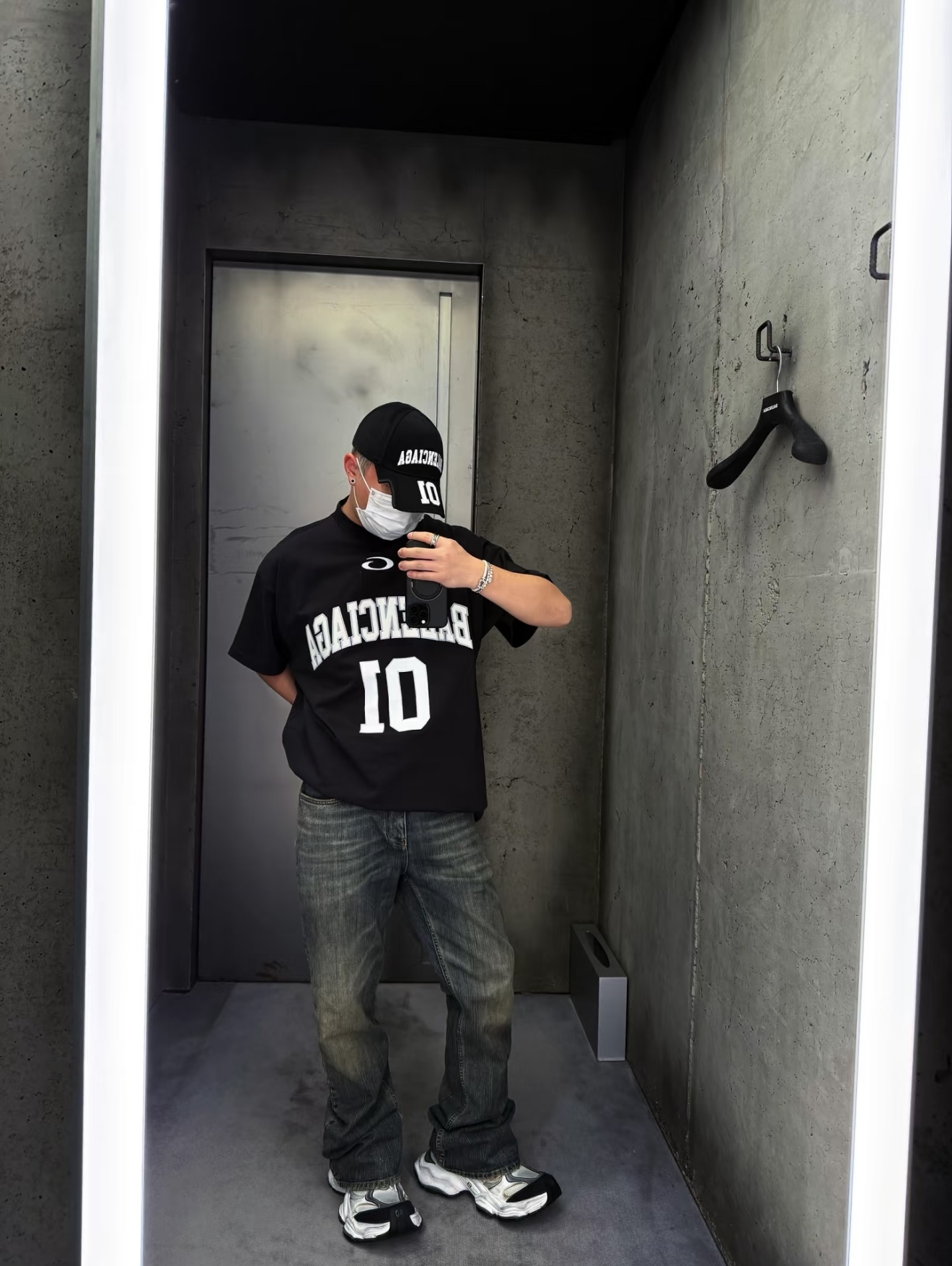 Balenciaga Oversized Basketball T-Shirt