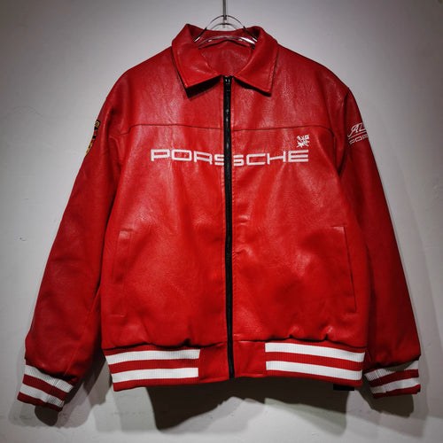 Aime Leon Dore x Porsche 993 Turbo Leather Club Jacket
