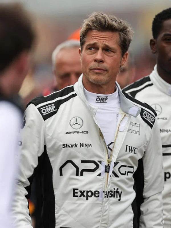 Brad Pitt F1 Movie 2025 APXGP  Racing Jacket
