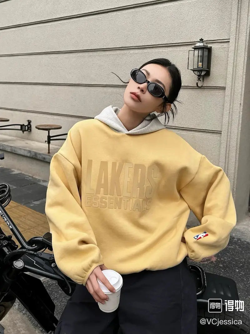 Lakers Core Fleece Pull Over Hoodie