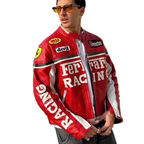 Red Ferrari
vintage ferrari jacket f1
