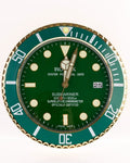 Submariner Style Rolex Wall Clock