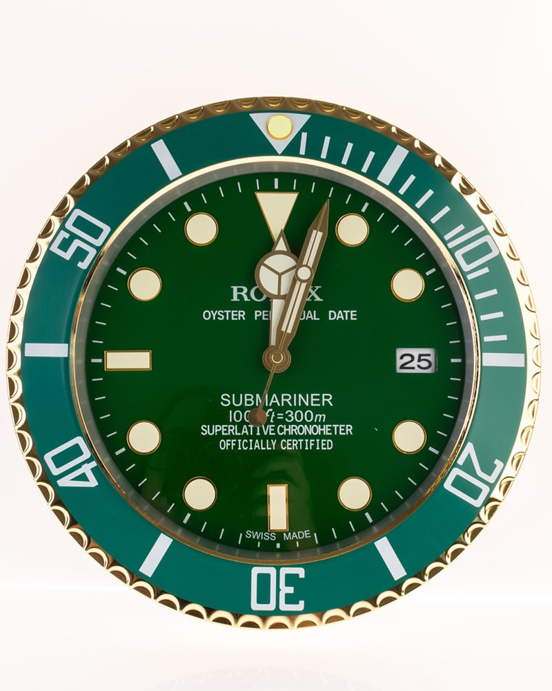 Submariner Style Rolex Wall Clock