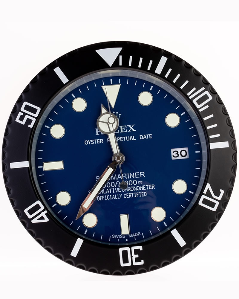 Submariner Style Rolex Wall Clock