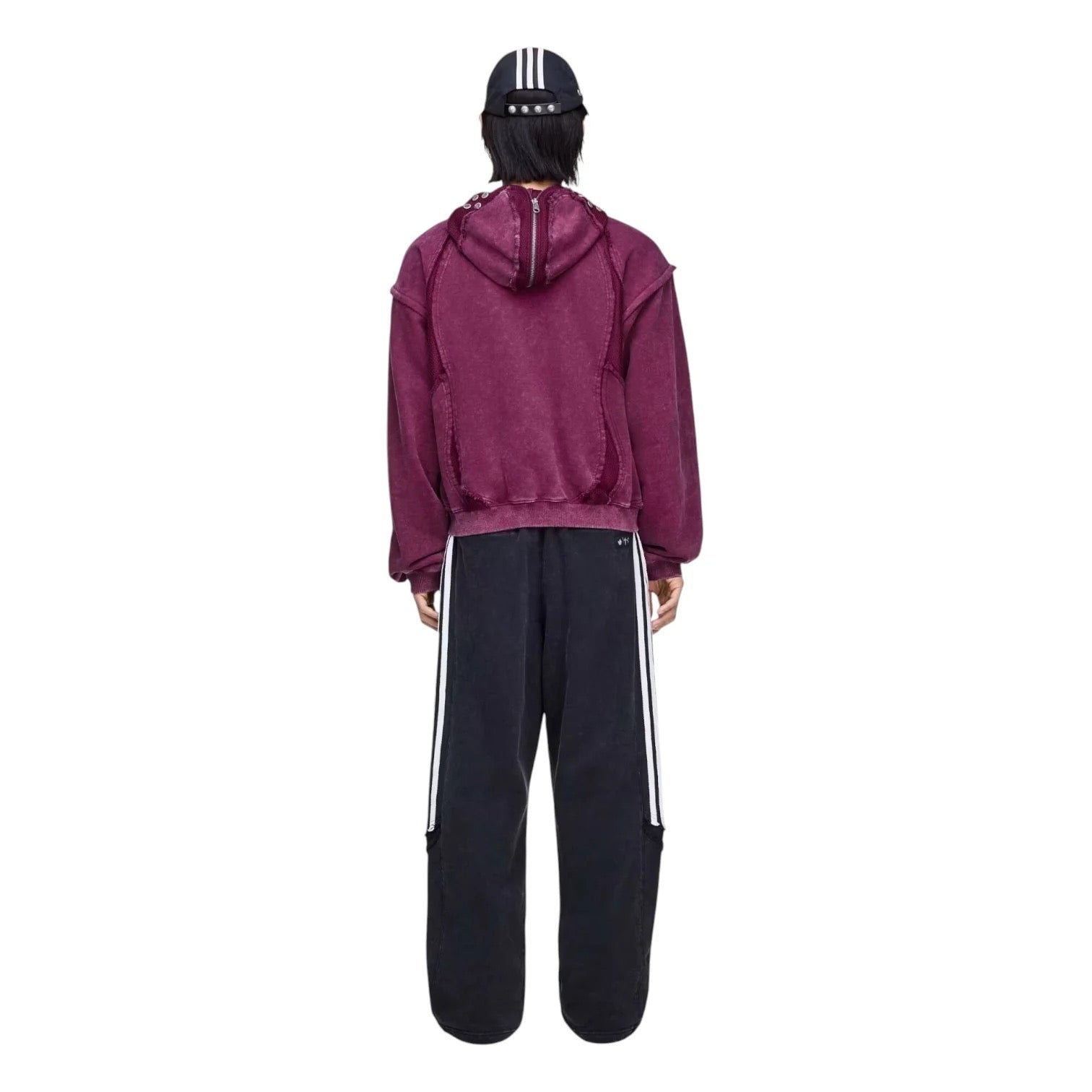 adidas x THUG CLUB TEAMGEIST Hooded Jacket 'Maroon'