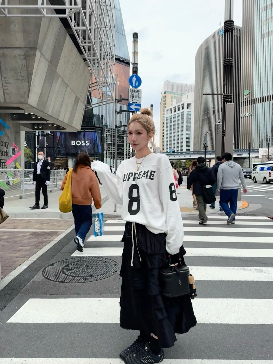 Supreme Affiliated L/S Football Top
