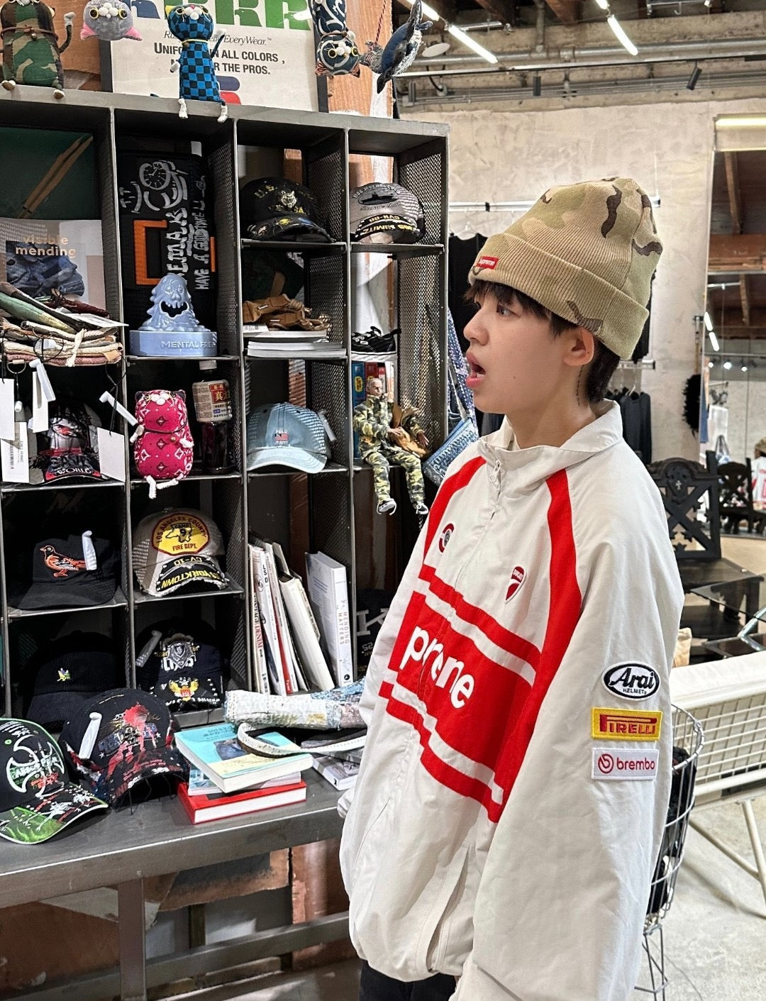 Supreme x Ducati Track Jacket