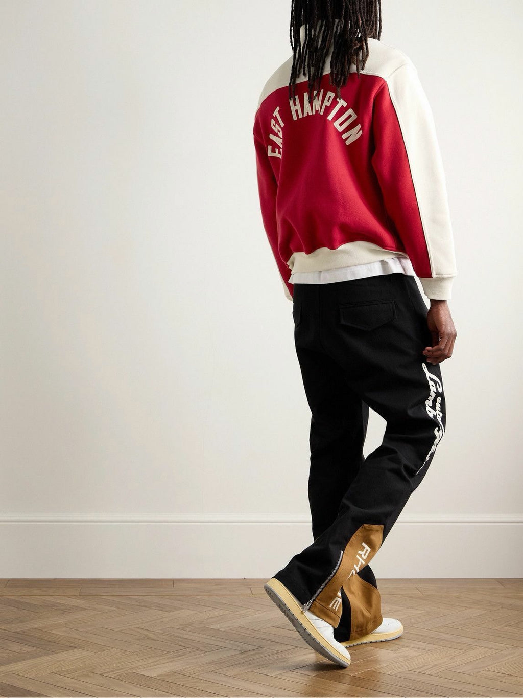 Rhude -Jersey Half-Zip Sweatshirt