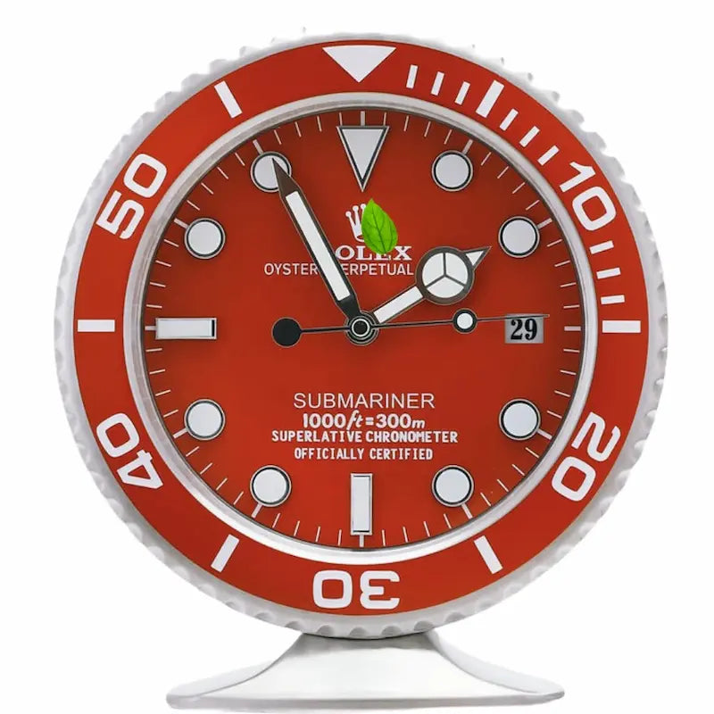 Submariner Steel | Desk Clock