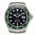WALL CLOCK ROLEX GREEN & BLACK SUBMARINER