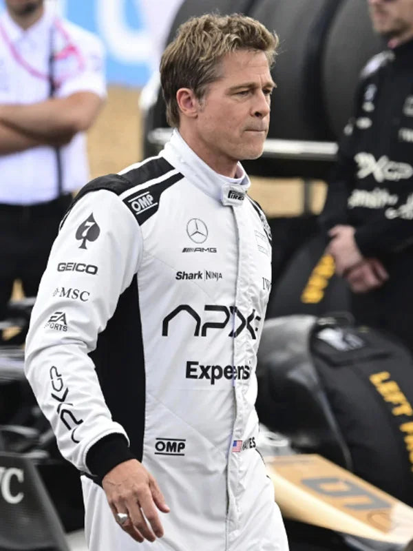 Brad Pitt F1 Movie 2025 APXGP  Racing Jacket
