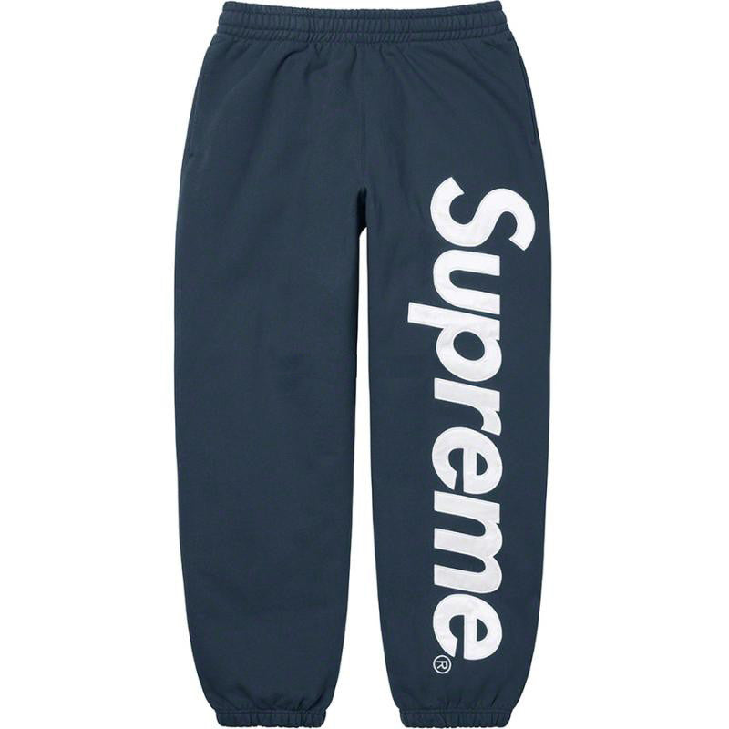Satin Appliqué Sweatpant Supreme 'Violet'