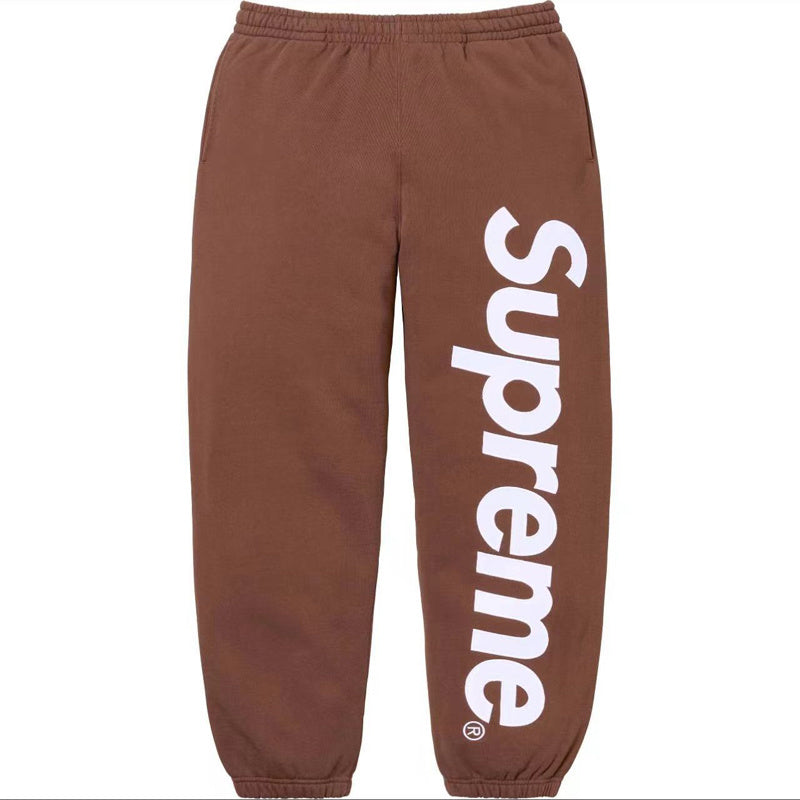 Satin Appliqué Sweatpant Supreme 'Violet'