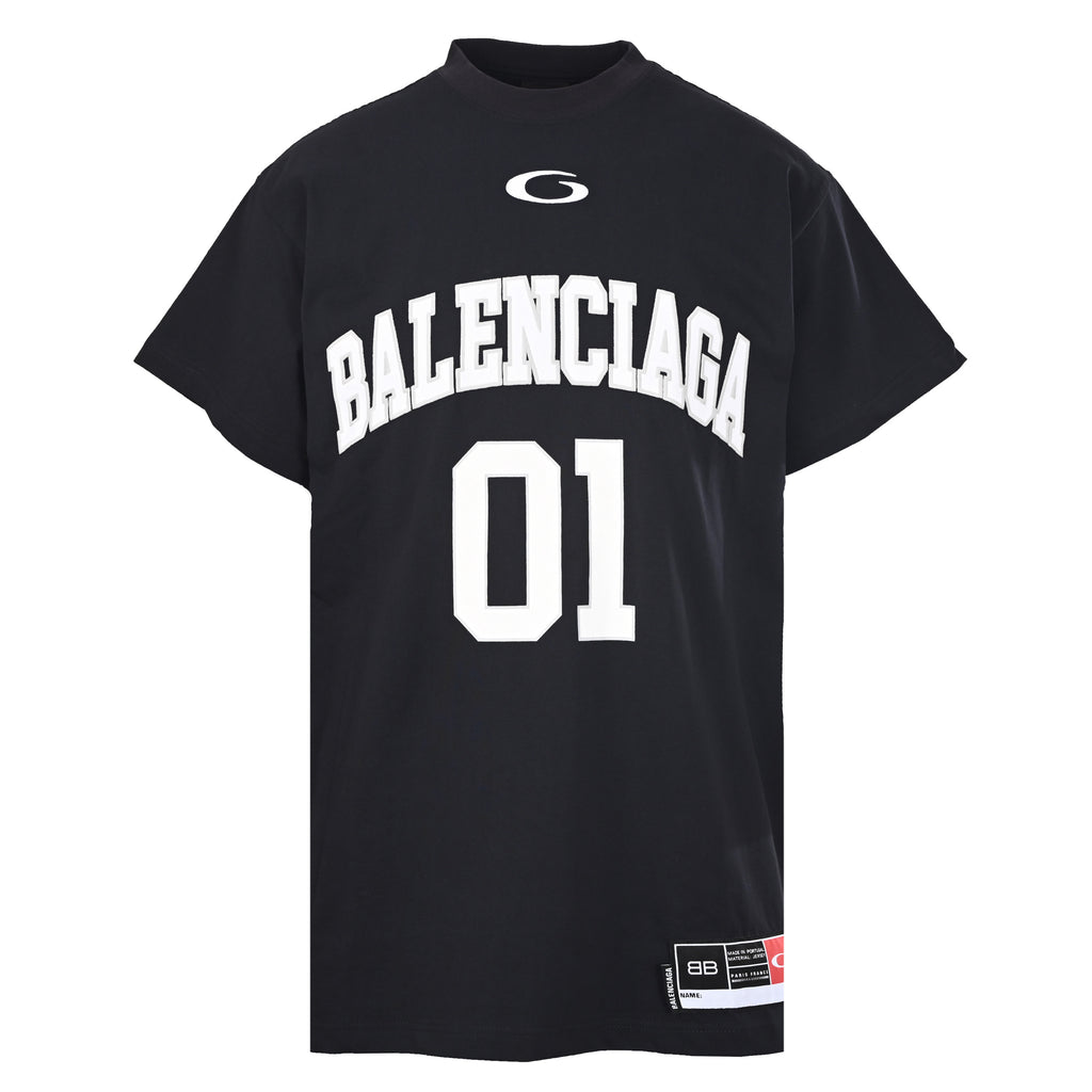 Balenciaga Oversized Basketball T-Shirt